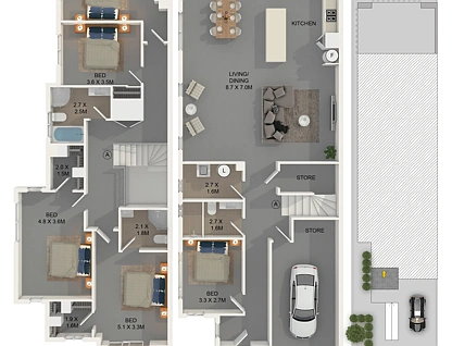 2/29 Chelmsford Road, South Wentworthville, Parramatta (Northwest suburbs), 5 ห้องนอน, 3 ห้องน้ำ, House