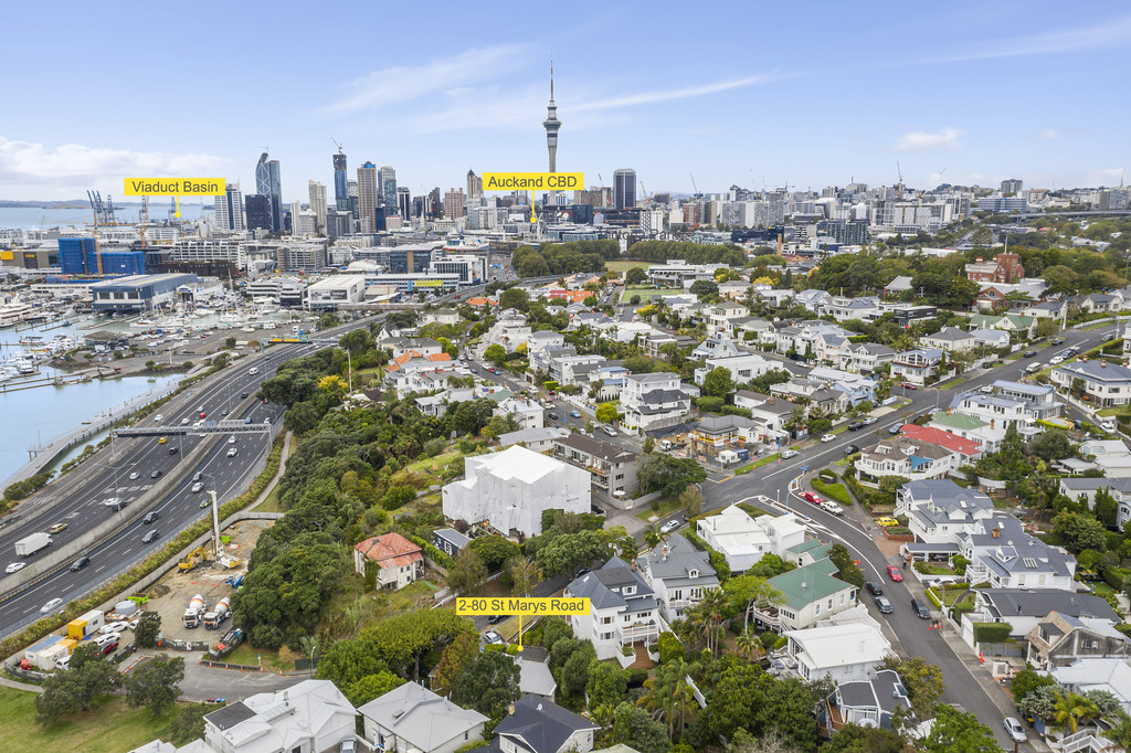 2/80 Saint Marys Road, Saint Marys Bay, Auckland, 2 Schlafzimmer, 1 Badezimmer, Unit