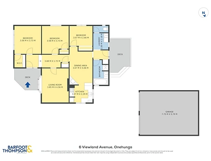 6 Viewland Avenue, Onehunga, Auckland City, 3 rūma, 1 rūma horoi, House