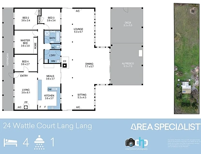 24 Wattle Court, Lang Lang, VIC 3984, 4 ਕਮਰੇ, 1 ਬਾਥਰੂਮ, House