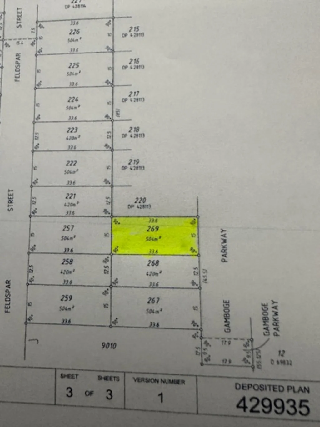 Southern River Lot 269 Gamboge Parkway Southern River,  504 Sqm with  15 m frontage for only $510,000