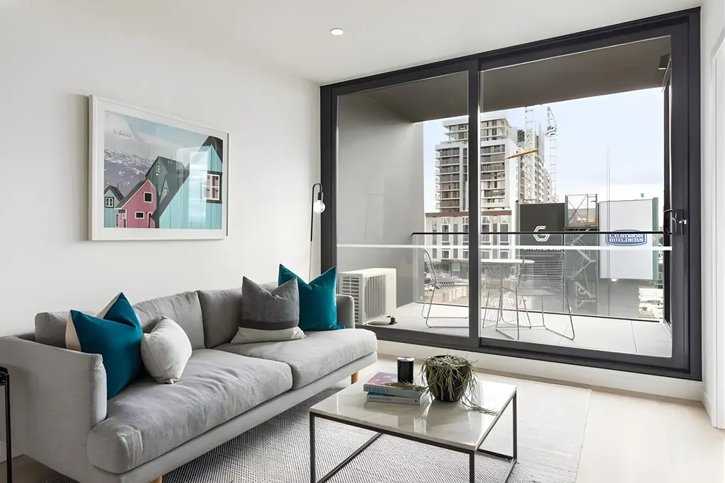 Footscray 1房 时尚建筑设计 开放式布局 Contemporary 内部美学 精心挑选家具 Vibrant Footscray生活 Modern Comfort Meets Urban Convenience - Footscray Gem