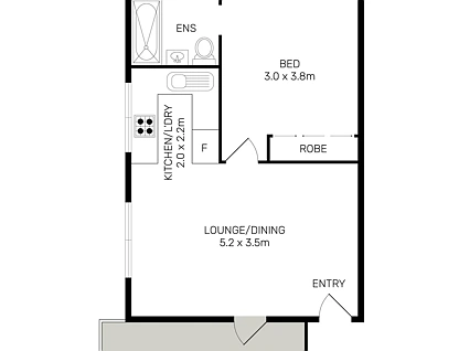 8/15 Isabel Street, Ryde, NSW 2112, 1房, 1浴, Apartment
