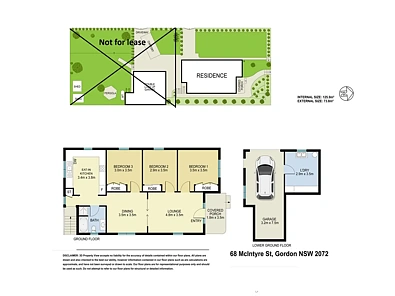 68 McIntyre Street, Gordon, NSW 2072, 3 slaapkamers, 1 badkamers, House