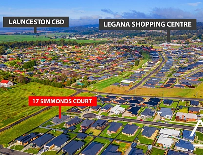 17 Simmonds Court, Legana, TAS 7277, 4房, 2浴, House