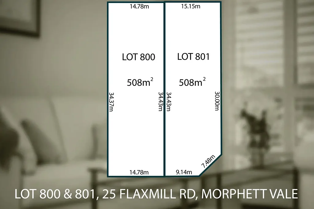 Morphett Vale Two generous allotments in a thriving Southern location