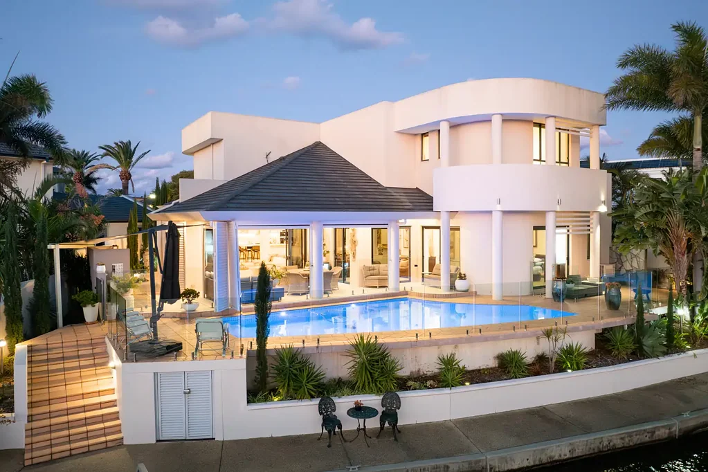Paradise Point 4غرفة نوم Luxury Home With a Large Waterfront & Private Views