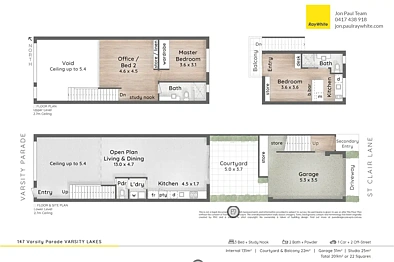 147 Varsity Parade, Varsity Lakes, QLD 4227, 3 slaapkamers, 2 badkamers, Townhouse