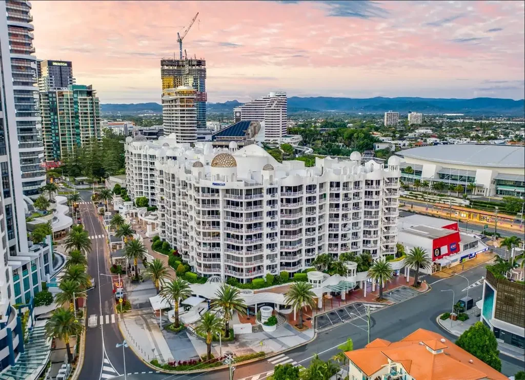 Welcome to the 'Phoenician Resort' located in the heart of Broadbeach, where you can indulge in a lifestyle of convenience and luxury by the beach!