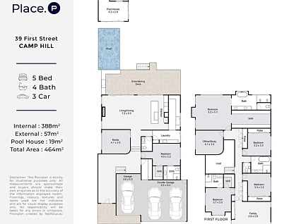 39 First Street, Camp Hill, QLD 4152, 5房, 5浴, House