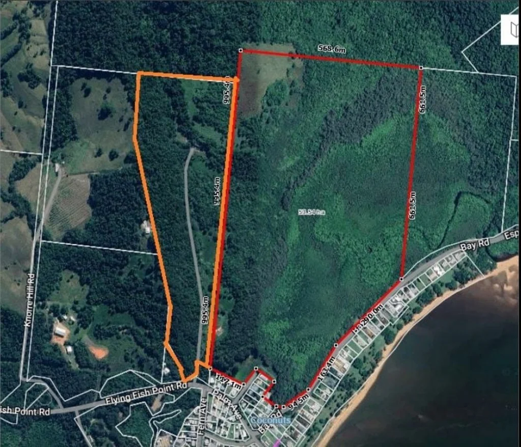 Innisfail Estate Rare 'blank canvass' at Flying Fish Point, Innisfail - 53.54ha or 132 acres of prime land waiting for its' next new life...