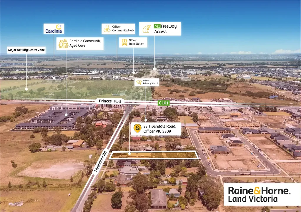 Officer 4ห้องนอน Rare Dual-Frontage Landholding in Major Growth Corridor