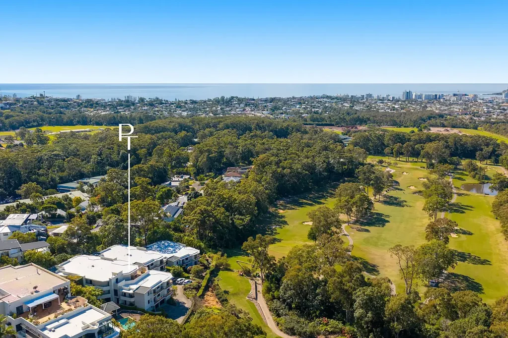 Buderim 3 Bedroom Tranquil Golf Course to Ocean Views – Private Buderim Apartment in "The Crest"