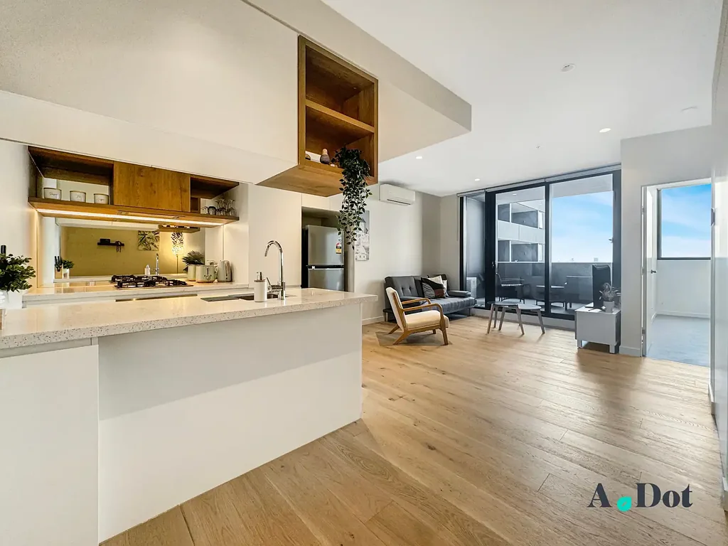 South Melbourne 1房 South Melbourne景观 私人露台 自然采光充沛 设计师厨房 高端电器 智能家居集成 健身房 咖啡馆近便 Sophisticated South Melbourne Living with Luxury at Every Turn