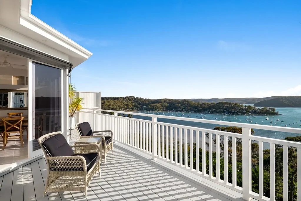 Palm Beach 5غرفة نوم Classic Palm Beach Retreat with Panoramic Pittwater Views