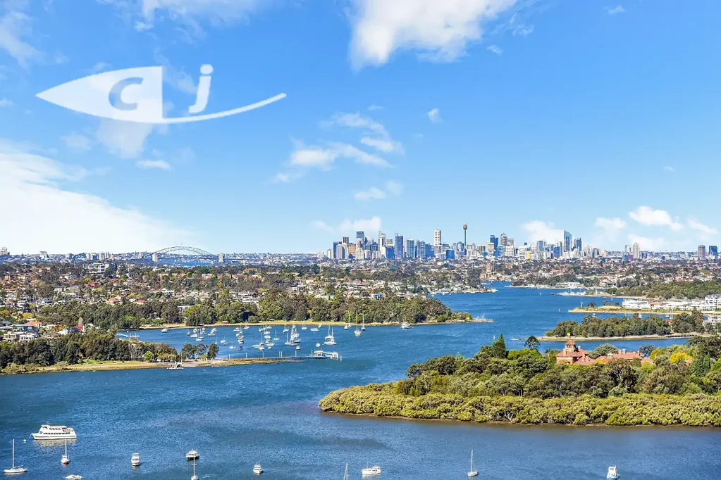 Scenic view of Sydney CBD