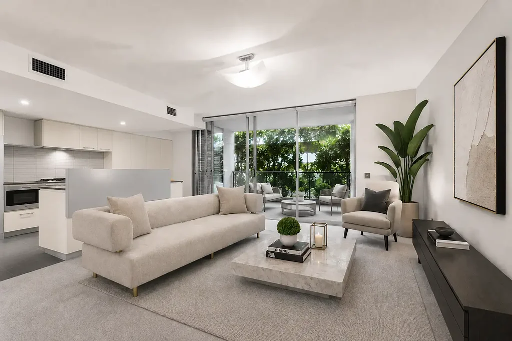 Chatswood 2침실 Exclusive 2 Bedroom + Study Apartment By Mirvac