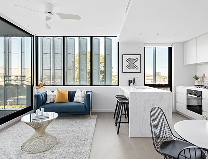 406/8 Keele Street, Collingwood, Melbourne CBD, 2 غرف, 1 حمامات, Apartment