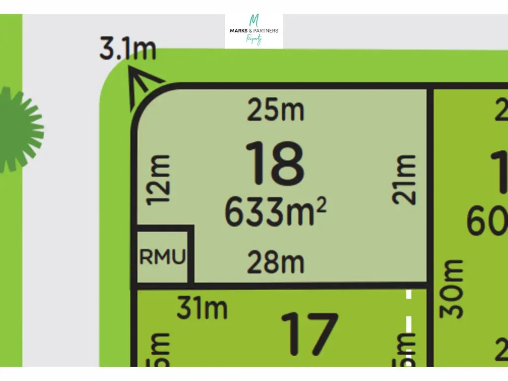 Eli Waters  633sqm corner block