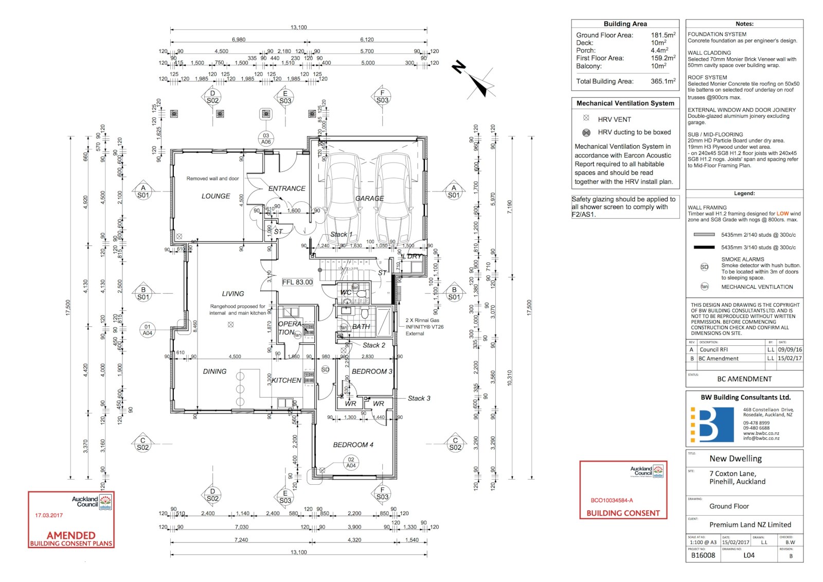 9 Coxton Lane, Pinehill, Auckland - North Shore, 5部屋, 4バスルーム