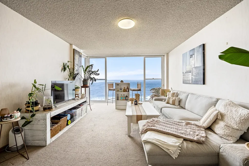 Ocean front apartment