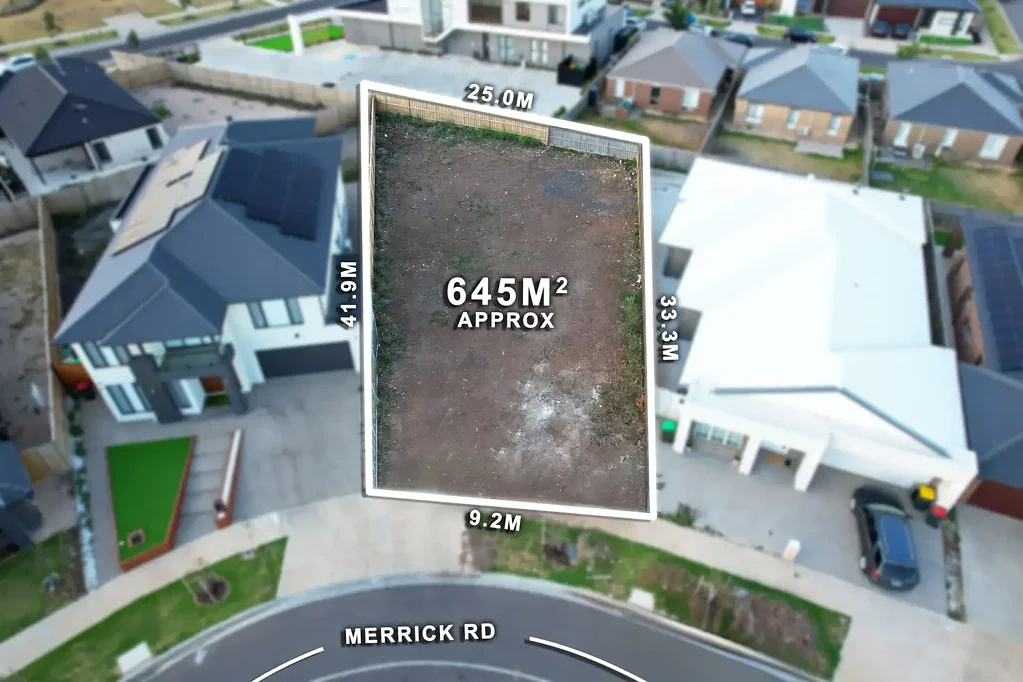 Wyndham Vale 优质学区环绕 Manor Lakes中央购物 便捷双火车站 公园步行道 家庭休闲设施 增长潜力无限 Titled Land in Wollara Rise Estate – Build Your Dream Home!