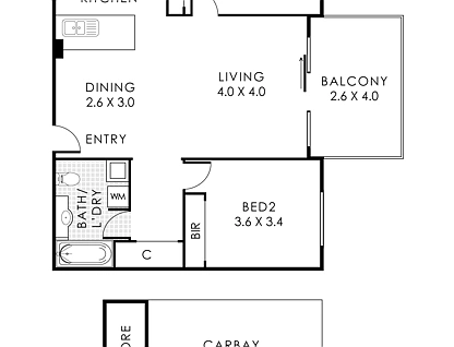 44/189 Swansea Street East, East Victoria Park, South East Perth, 2 Kuwarto, 2 Banyo, Apartment