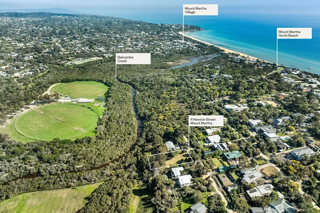 Mount Martha 从小溪到海滩……建造您的梦想家园 The Creek to the Beach...build your dream home