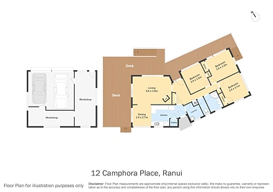 12 Camphora Place, Ranui, Waitakere City, 3房, 1浴, House