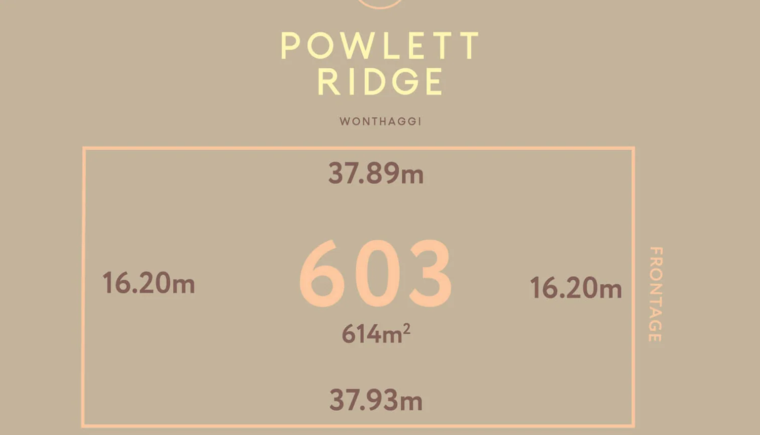 LOT 603 Powlett Ridge Estate, Wonthaggi, Traralagon , 0房, 0浴, Section