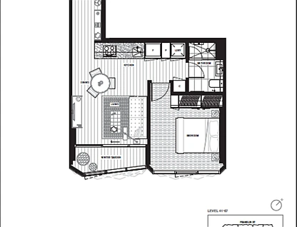 5805/442 Elizabeth Street, Melbourne, Melbourne CBD, 1 phòng ngủ, 1 phòng tắm, Apartment