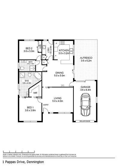 1 Pappas Drive, Warrnambool, VIC 3280, 2 slaapkamers, 2 badkamers, House