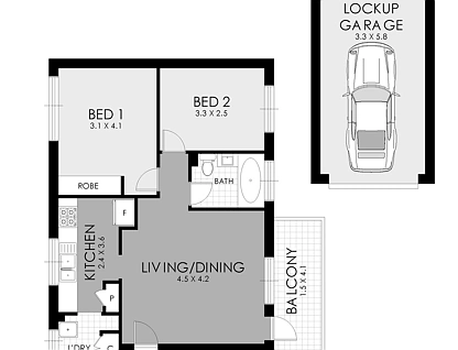 11/21-25 Crawford Street, Berala, Parramatta (Northwest suburbs), 2部屋, 1バスルーム, Apartment