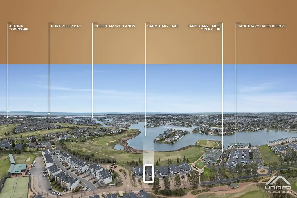 Point Cook 3部屋 Golf Course Views, Prime Sanctuary Lakes Location – Lifestyle Living at Its Finest!
