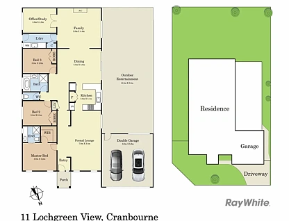 11 Lochgreen View, Cranbourne, VIC 3977, 4 ਕਮਰੇ, 2 ਬਾਥਰੂਮ, House