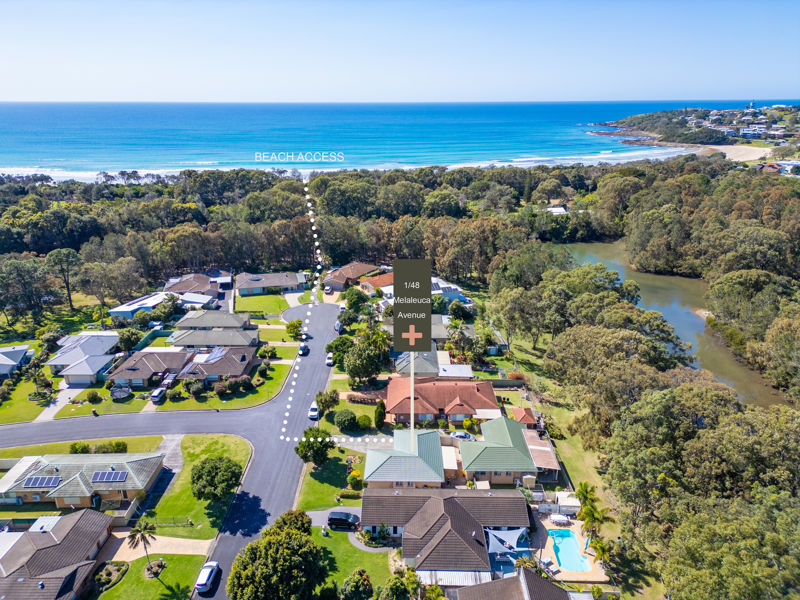 UNIT 1 48 MELALEUCA AV, WOOLGOOLGA NSW 2456, 0 Bedrooms, 0 Bathrooms, House