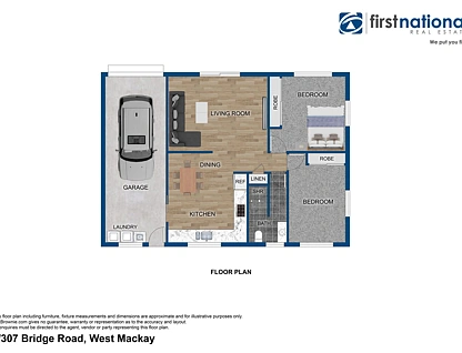 3/307 Bridge Road, West Mackay, Mackay, 2 غرف, 1 حمامات, Unit