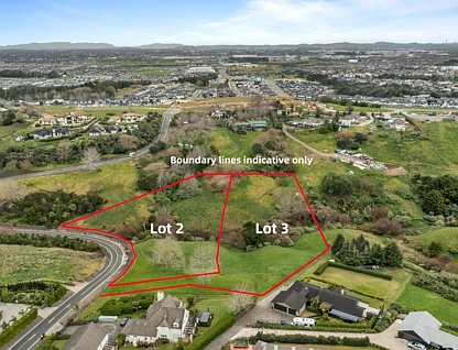 Lts 2&3 12 Regis Lane, Flat Bush, Manukau City, Auckland, 0房, 0浴, 乡村住宅建地