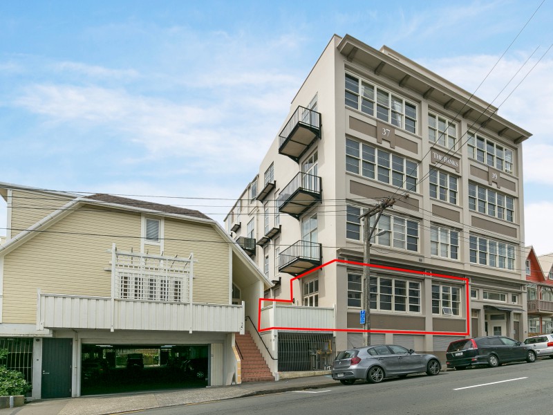 1/37 Majoribanks Street, Mount Victoria, Wellington, 1 침실, 1 욕실