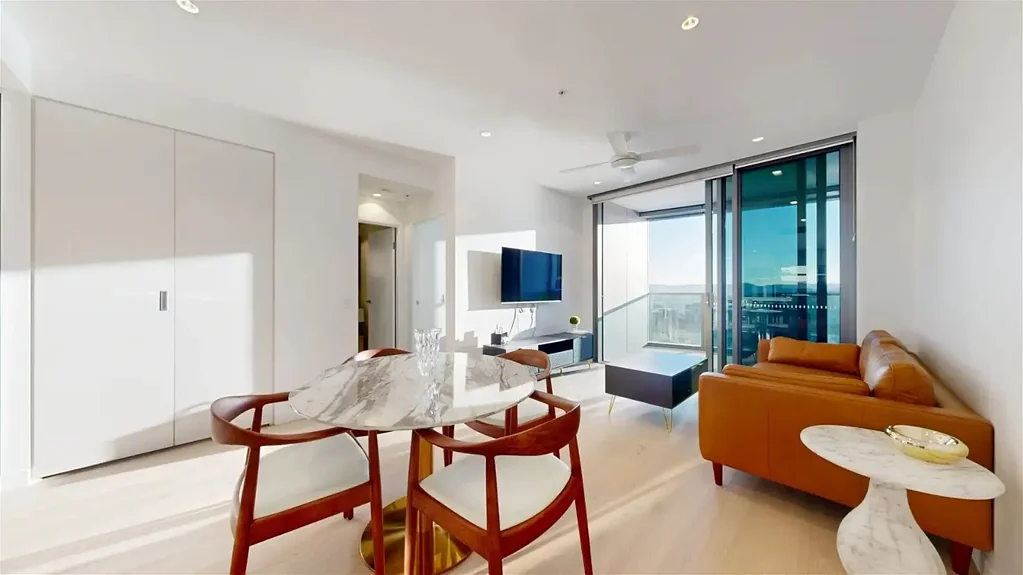 BRAND NEW Queens Wharf Residences - FULLY FURNISHED One Bedroom One Study: Luxury Living in the Heart of Brisbane