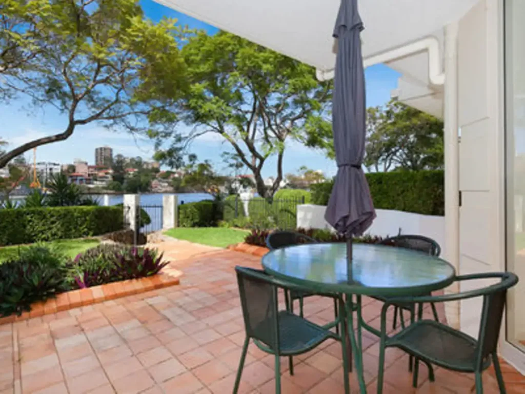 River front 2 Bedroom ground level unit