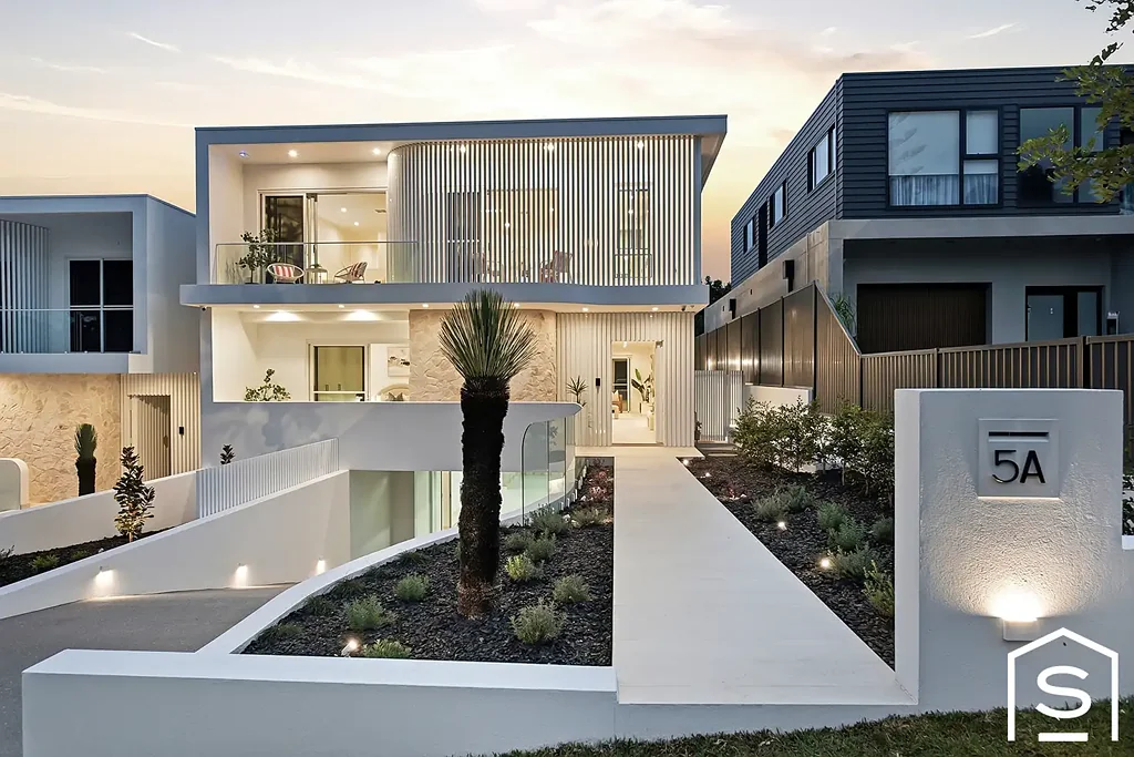 West Ryde 5બેડરૂમ Brand-New Architectural Masterpiece | Three Levels of Exceptional Space & Quality | Rare Six-Car Basement Garage With Lift