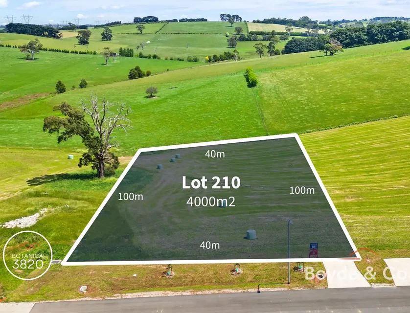LOT 210 Botanica Drive, Warragul, Traralagon , 0 Bedrooms, 0 Bathrooms, Section