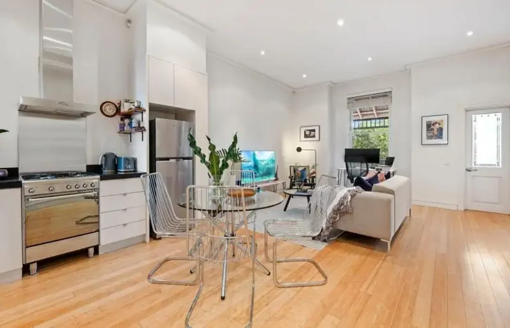Light filled apartment on quiet tree-lined street