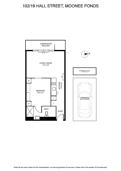 102/19 Hall Street, Moonee Ponds, VIC 3039, 1 રૂમ, 1 બાથરૂમ, Apartment
