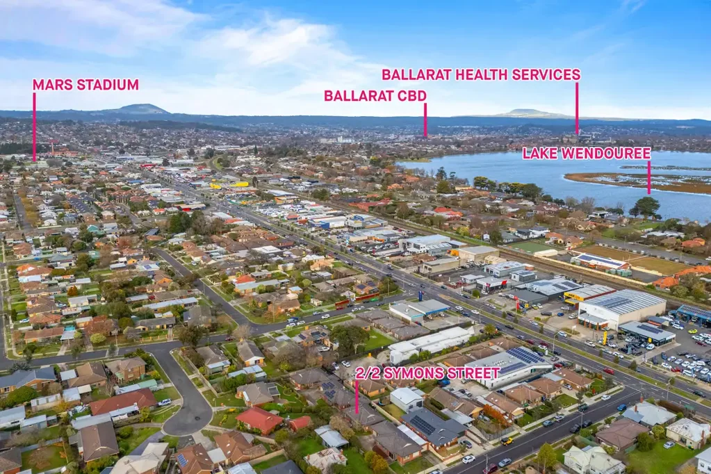 Wendouree 2બેડરૂમ North facing 2-Bedroom Unit in Prime Wendouree Location!