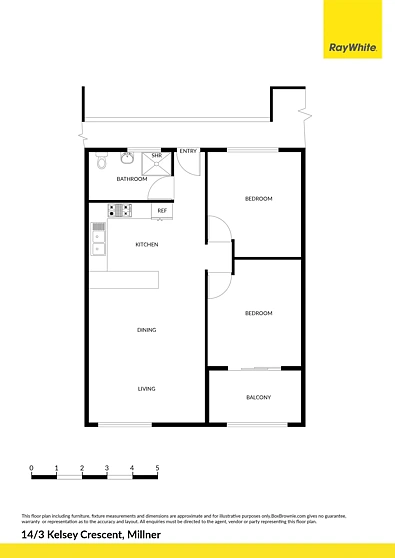 14/3 Kelsey Crescent, Millner, NT 810, 2 Bedrooms, 1 Bathrooms, Unit
