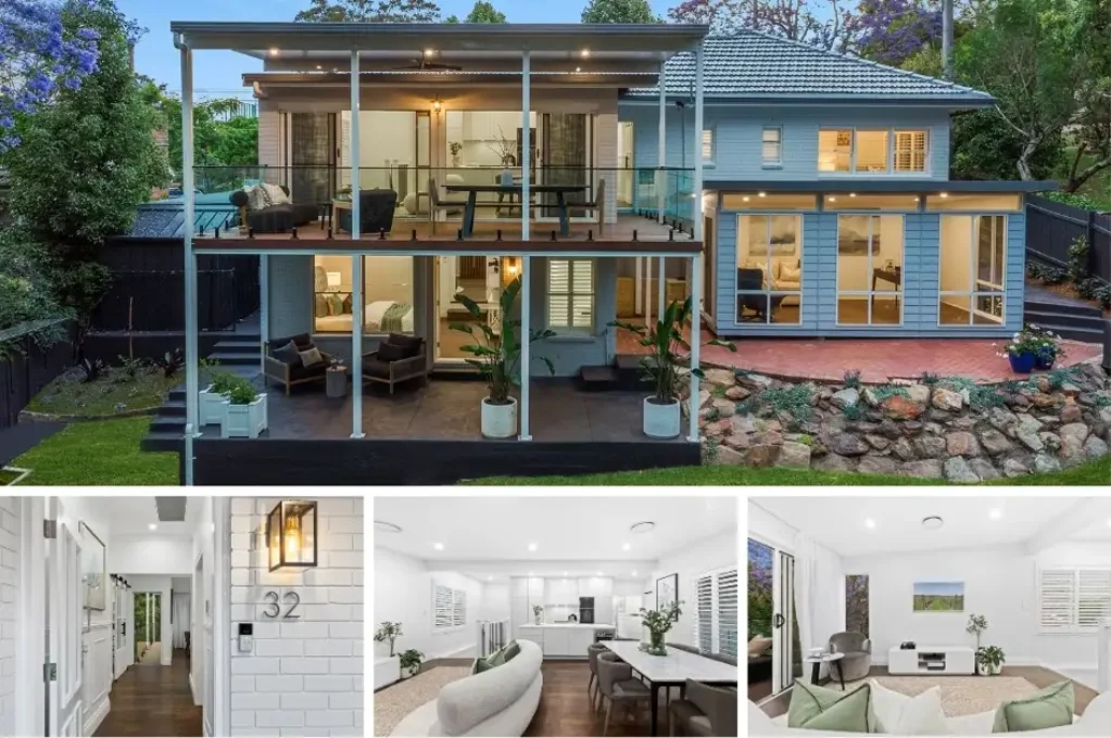 West Ryde 4غرفة نوم A grand 'Hamptons-style' design for family living | Privacy, lifestyle & serenity | Magical tree-lined vistas