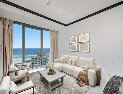 1708/1709 25 Laycock Street, Surfers Paradise, Gold Coast, 2 침실, 1 욕실, Apartment