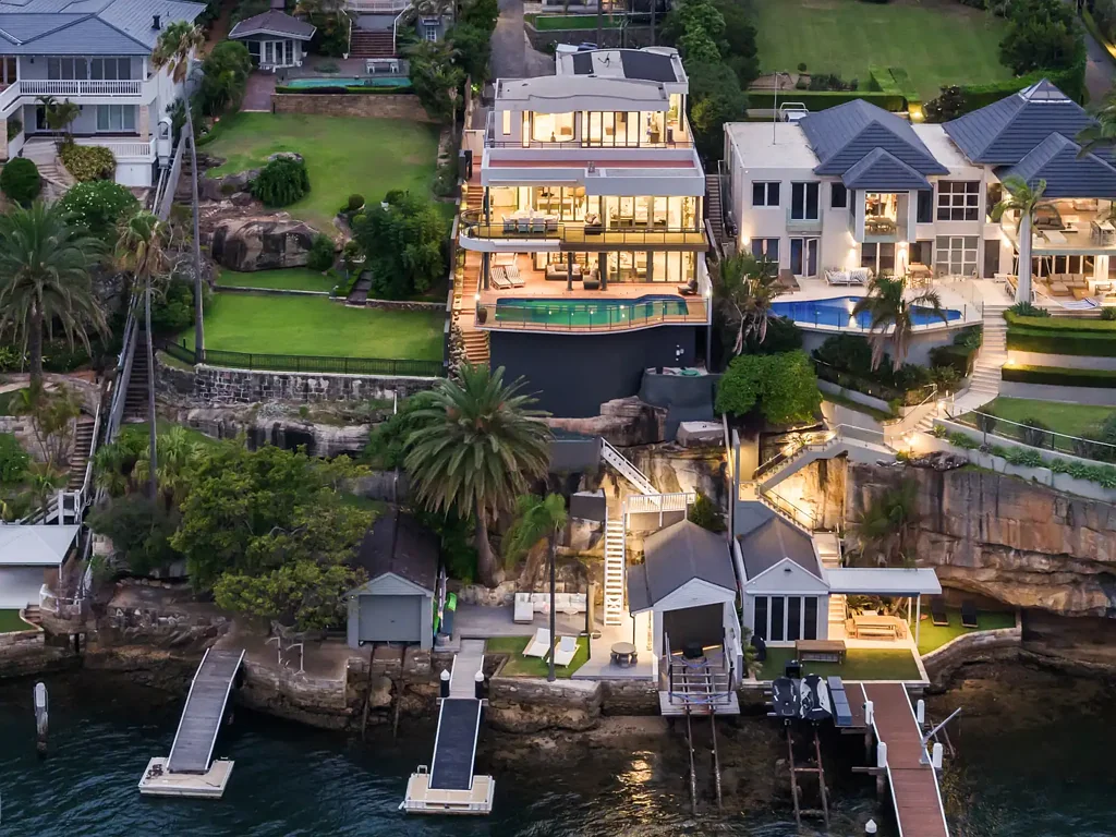 Burraneer 6 Bedroom Grand West Facing Deep Waterfront Home